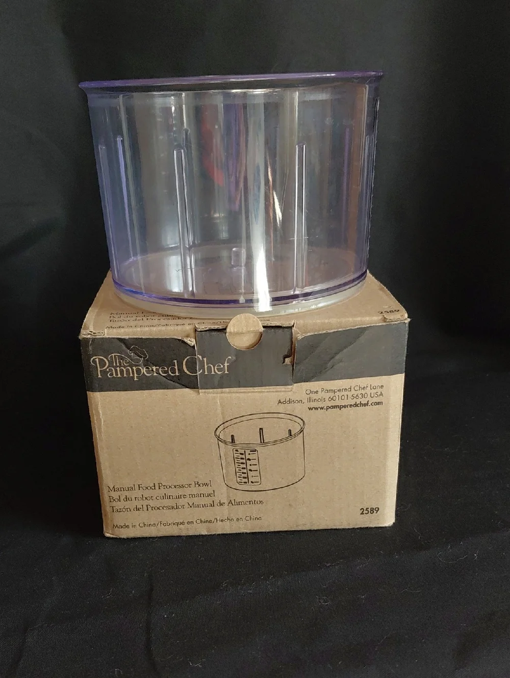 Pampered Chef Spare Manual Processor Bowl